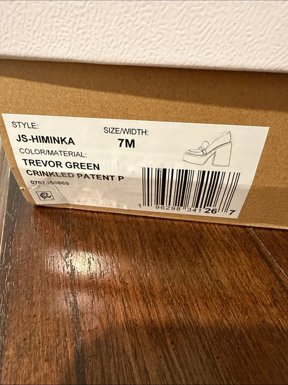 Jessica Simpson Trevor green size 7